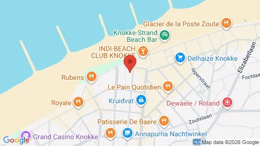 Apartments for rent i Knokke-Heist - kort over placeringen