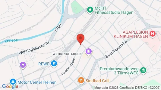 Apartments for rent i Segeberg - kort over placeringen