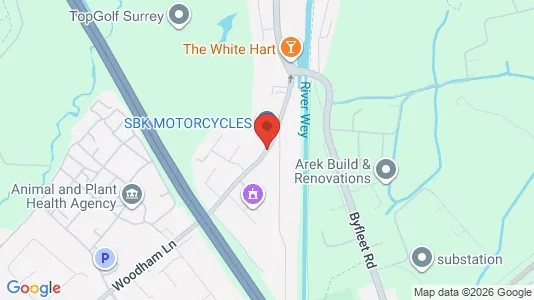 Apartments for rent i Addlestone - Surrey - kort over placeringen