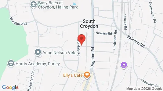 Apartments for rent i South Croydon - Surrey - kort over placeringen