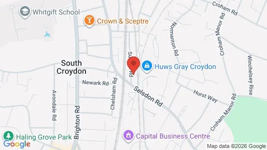 Apartments for rent i South Croydon - Surrey - kort over placeringen
