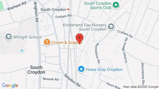Apartments for rent i South Croydon - Surrey - kort over placeringen