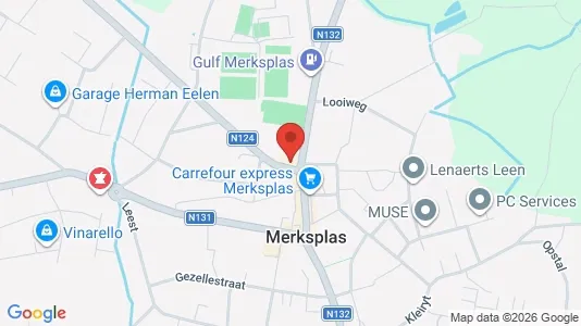Apartments for rent i Merksplas - kort over placeringen