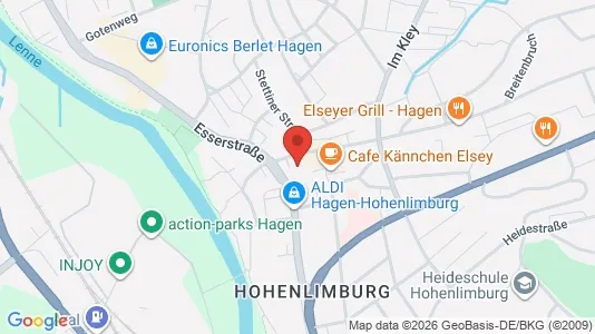 Apartments for rent i Segeberg - kort over placeringen