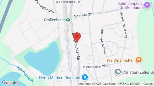 Rooms for rent i Duisburg - kort over placeringen