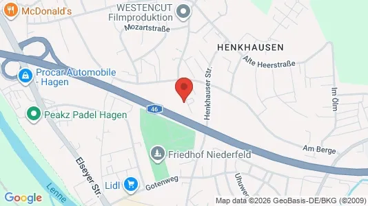 Apartments for rent i Segeberg - kort over placeringen