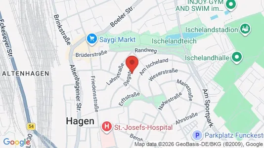 Apartments for rent i Segeberg - kort over placeringen