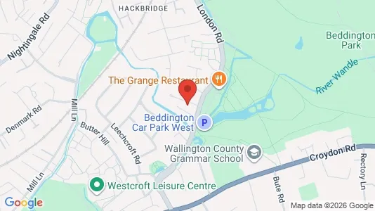 Apartments for rent i Wallington - Surrey - kort over placeringen