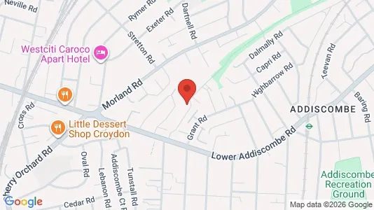Apartments for rent i Croydon - Surrey - kort over placeringen