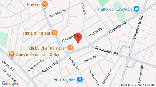 Apartments for rent i Croydon - Surrey - kort over placeringen
