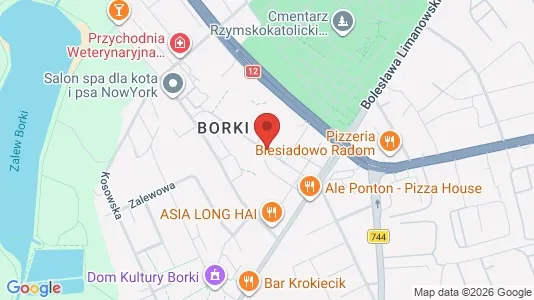 Apartments for rent i Radom - kort over placeringen