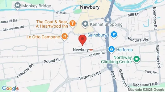 Apartments for rent i Newbury - Berkshire - kort over placeringen