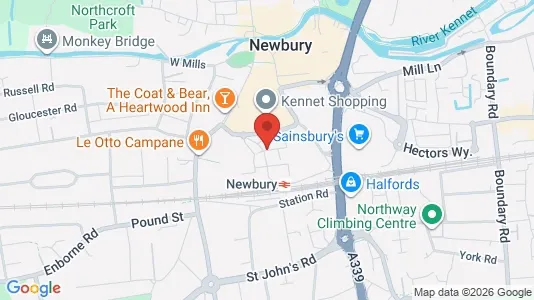 Apartments for rent i Newbury - Berkshire - kort over placeringen