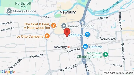 Apartments for rent i Newbury - Berkshire - kort over placeringen