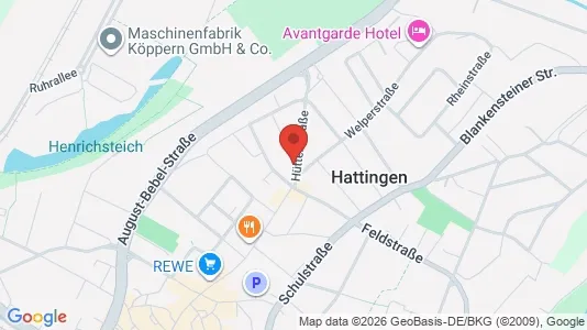 Apartments for rent i Ennepe-Ruhr-Kreis - kort over placeringen