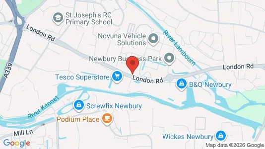 Apartments for rent i Newbury - Berkshire - kort over placeringen