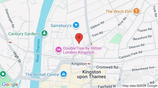 Apartments for rent i Kingston upon Thames - Surrey - kort over placeringen