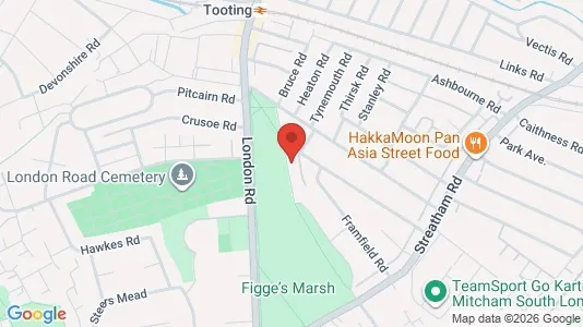 Apartments for rent i Mitcham - Surrey - kort over placeringen
