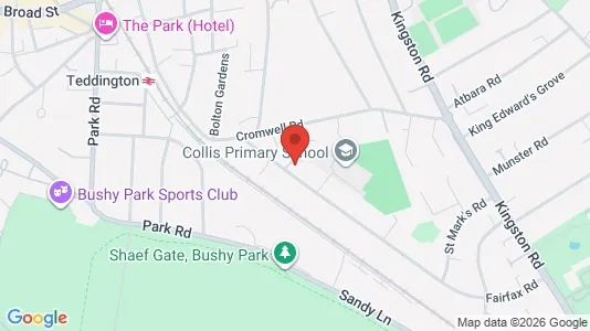 Apartments for rent i Teddington - Middlesex - kort over placeringen
