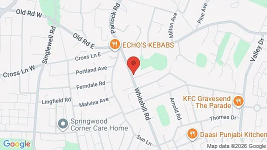 Apartments for rent i Gravesend - Kent - kort over placeringen