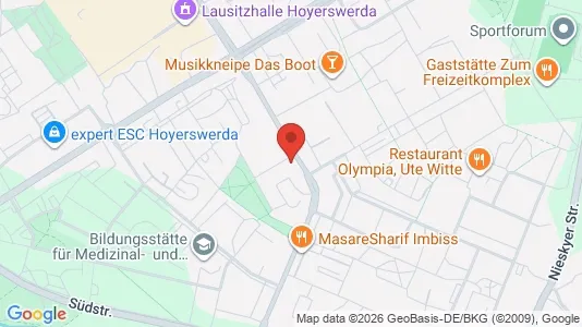 Apartments for rent i Bautzen - kort over placeringen