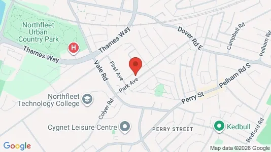 Apartments for rent i Gravesend - Kent - kort over placeringen
