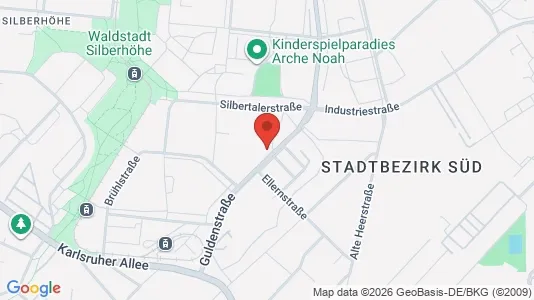 Apartments for rent i Halle (Saale) - kort over placeringen