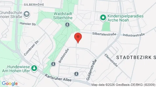 Apartments for rent i Halle (Saale) - kort over placeringen