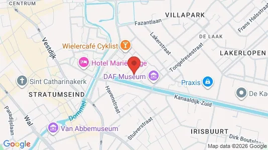 Apartments for rent i Eindhoven - kort over placeringen