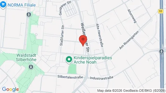 Apartments for rent i Halle (Saale) - kort over placeringen