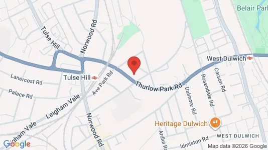 Apartments for rent i London SE21 - kort over placeringen