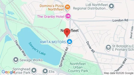 Apartments for rent i Gravesend - Kent - kort over placeringen
