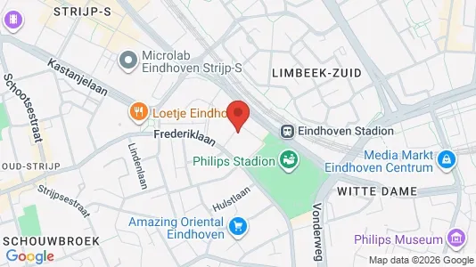 Apartments for rent i Eindhoven - kort over placeringen