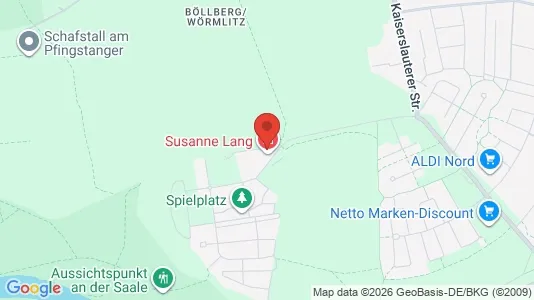 Apartments for rent i Halle (Saale) - kort over placeringen