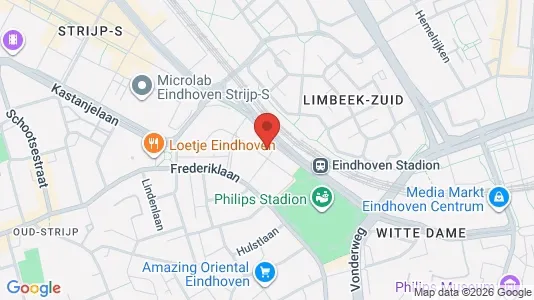 Apartments for rent i Eindhoven - kort over placeringen