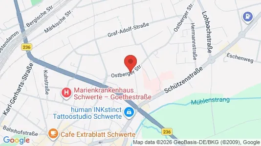 Apartments for rent i Unna - kort over placeringen
