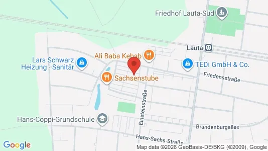 Apartments for rent i Bautzen - kort over placeringen