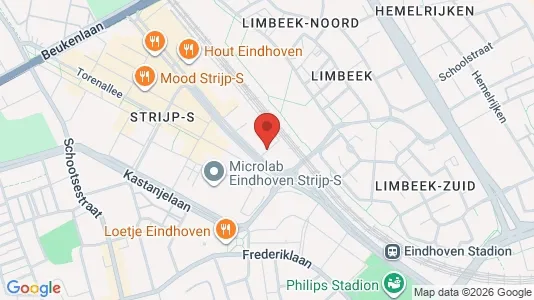 Apartments for rent i Eindhoven - kort over placeringen