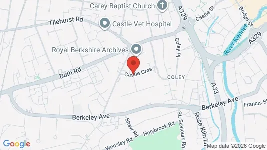 Apartments for rent i Reading - Berkshire - kort over placeringen