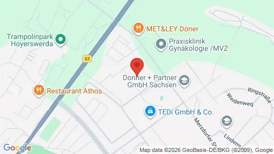 Apartments for rent i Bautzen - kort over placeringen
