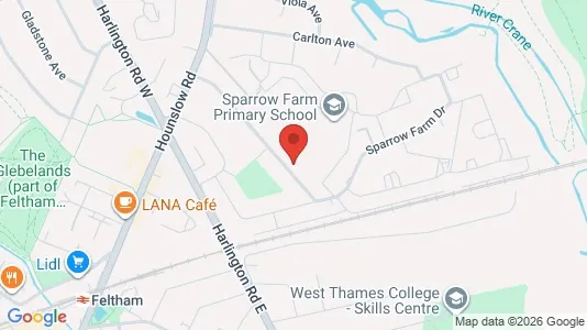 Apartments for rent i Feltham - Middlesex - kort over placeringen