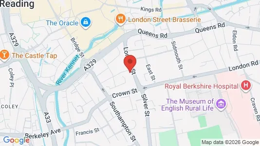 Apartments for rent i Reading - Berkshire - kort over placeringen