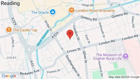 Apartments for rent i Reading - Berkshire - kort over placeringen