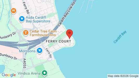 Apartments for rent i Cardiff - South Glamorgan - kort over placeringen