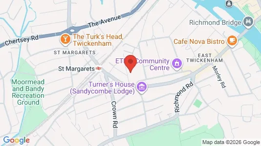 Apartments for rent i Twickenham - Middlesex - kort over placeringen