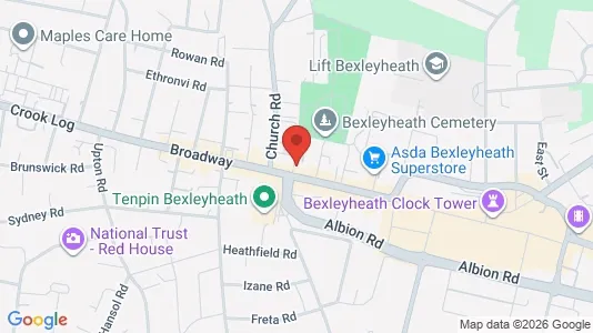 Apartments for rent i Bexleyheath - Kent - kort over placeringen