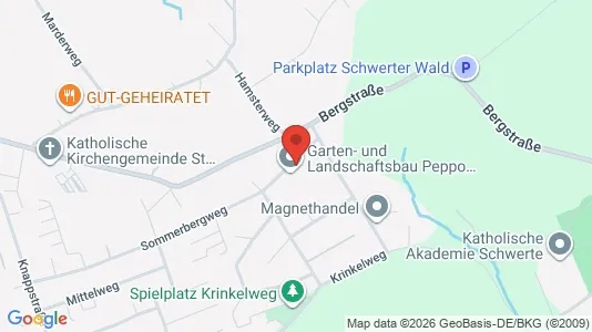 Apartments for rent i Dortmund - kort over placeringen