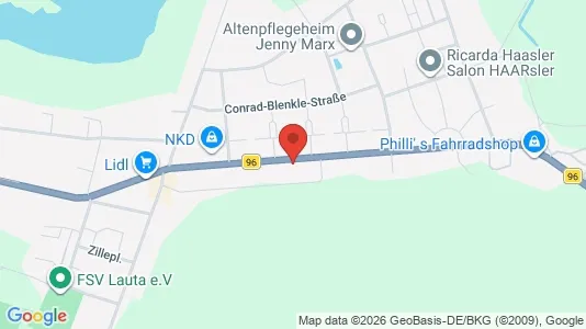 Apartments for rent i Bautzen - kort over placeringen