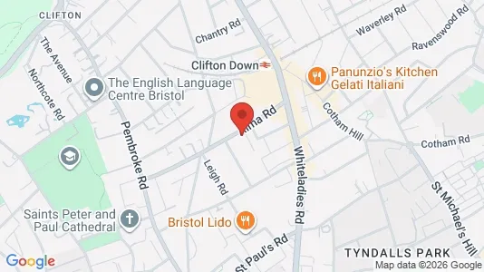 Apartments for rent i Bristol - Avon - kort over placeringen