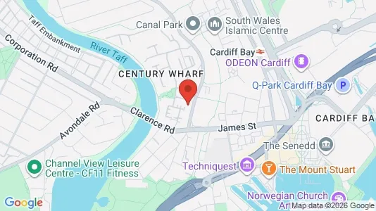 Apartments for rent i Cardiff - South Glamorgan - kort over placeringen